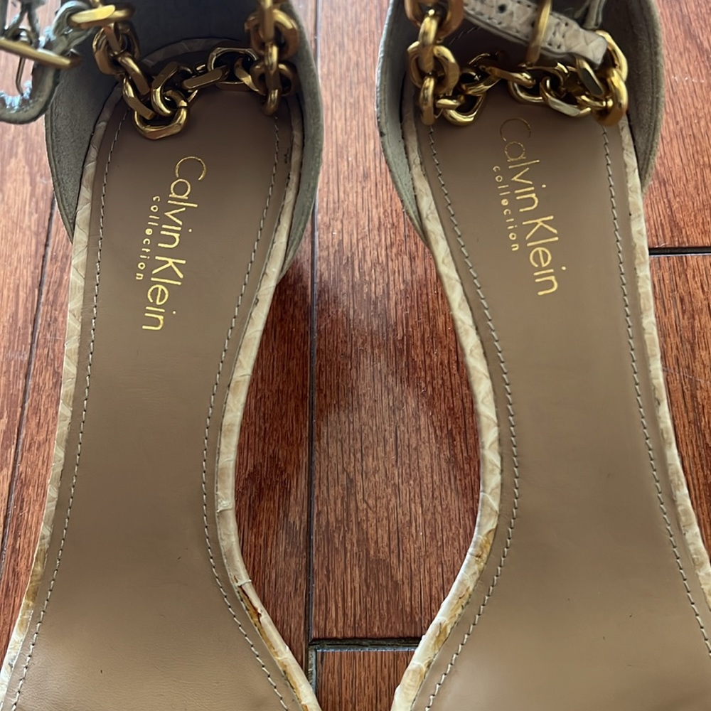 Black Label Calvin Klein Collection Sandals - Picture 3 of 6